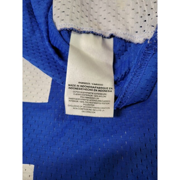 Nike Lebron James EYBL Reversible Basketball Jersey White Blue‎ XXLT - Picture 11 of 13